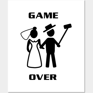 Game over weddings Posters and Art